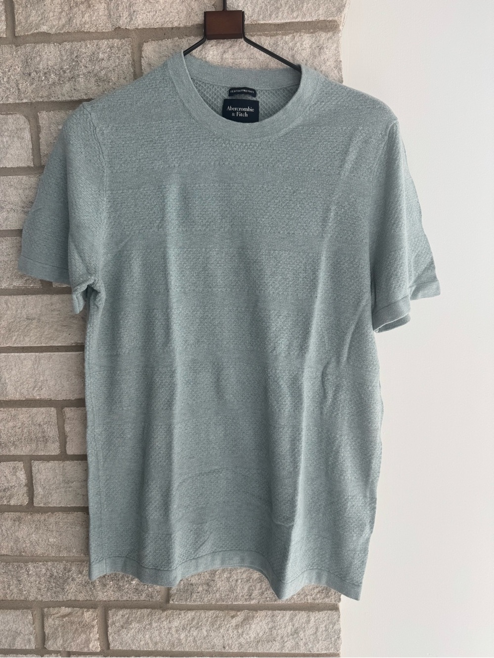 Abercrombie & Fitch Men's Sage Crewneck Short Sleeve Tee